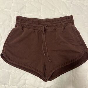 Abercrombie Brown Sweat Shorts